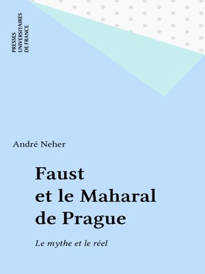 cover image of Faust et le Maharal de Prague